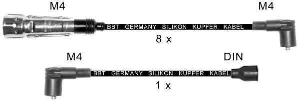 BBT Augstsprieguma vadu komplekts ZK419