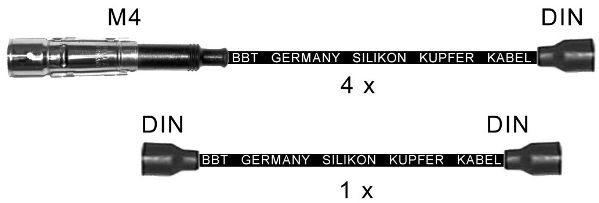 BBT Комплект проводов зажигания ZK424