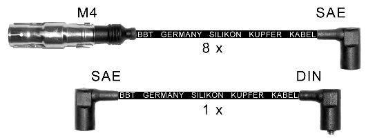 BBT Augstsprieguma vadu komplekts ZK453