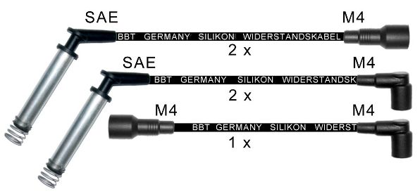 BBT Комплект проводов зажигания ZK780