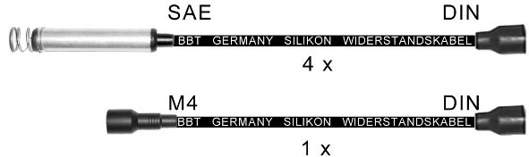 BBT Комплект проводов зажигания ZK788