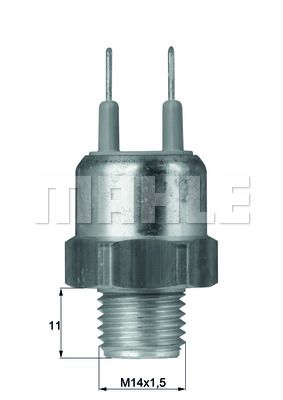 BEHR Termoslēdzis, Radiatora ventilators TSW 23D