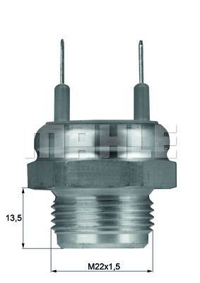 BEHR Termoslēdzis, Radiatora ventilators TSW 6D