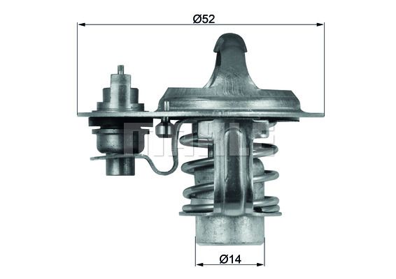 BEHR Termostats, Dzesēšanas šķidrums TX 76 88D