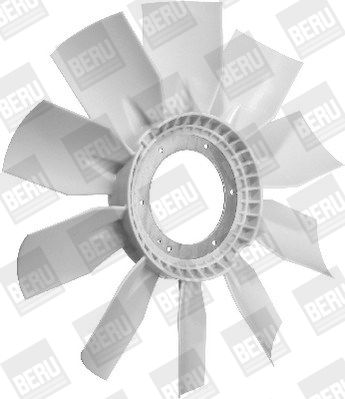 BERU Крыльчатка вентилятора, охлаждение двигателя LR032