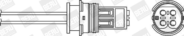 BERU Lambda zonde OPH041