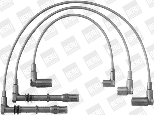 BERU Augstsprieguma vadu komplekts ZEF1172