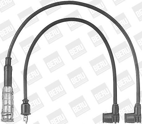 BERU Комплект проводов зажигания ZEF470