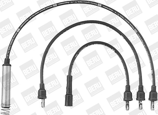 BERU Комплект проводов зажигания ZEF575