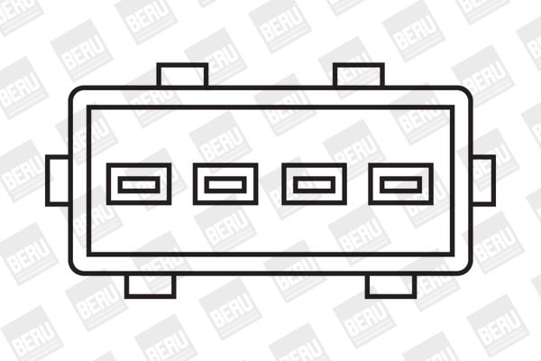 BERU Катушка зажигания ZS231