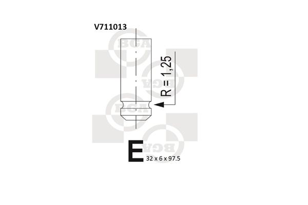 BGA Ieplūdes vārsts V711013