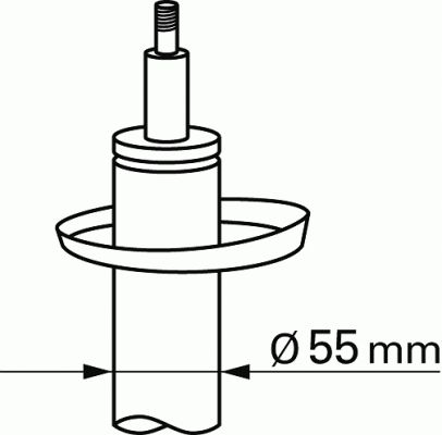 BOGE Амортизатор 36-C97-A