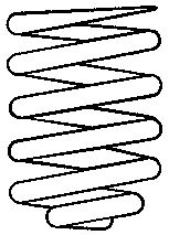 BOGE Пружина ходовой части 81-708-5