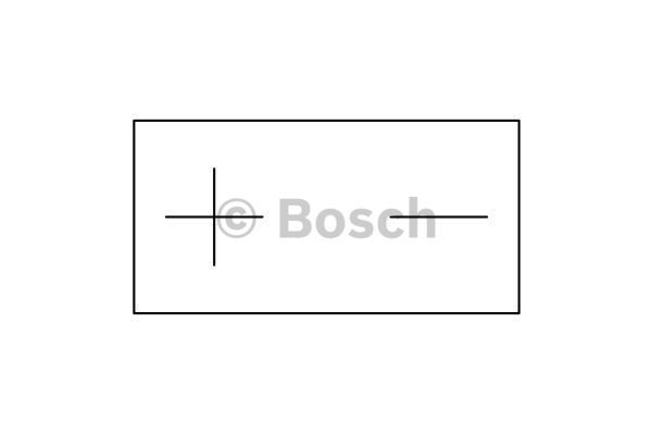BOSCH Стартерная аккумуляторная батарея 0 092 M60 080