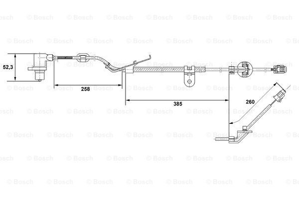 BOSCH Devējs, Riteņu griešanās ātrums 0 265 006 674