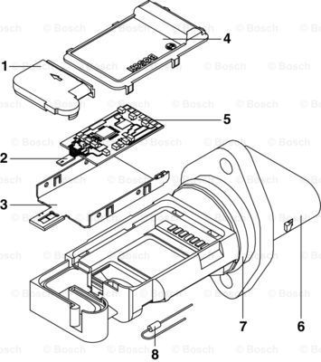 BOSCH Gaisa masas mērītājs 0 280 218 119