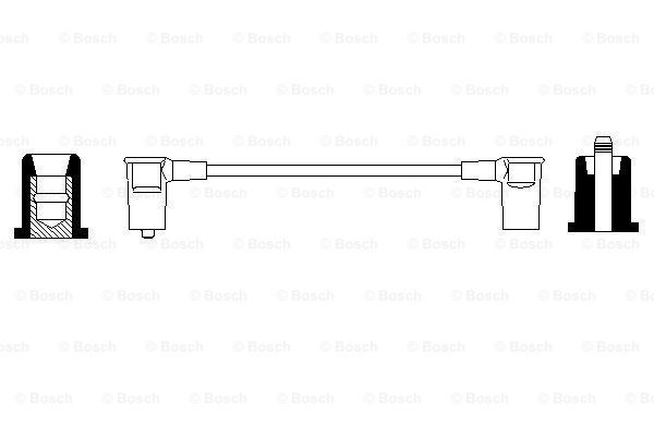 BOSCH Провод зажигания 0 356 904 064