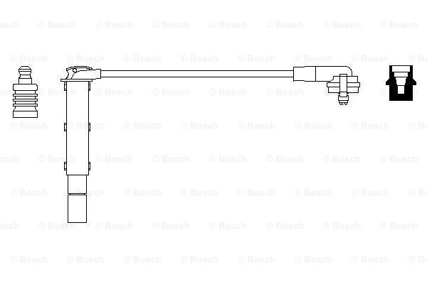 BOSCH Провод зажигания 0 986 356 112