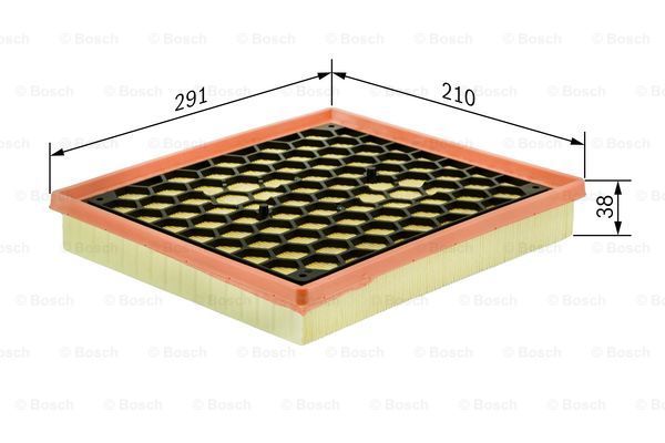 BOSCH Воздушный фильтр 0 986 626 845