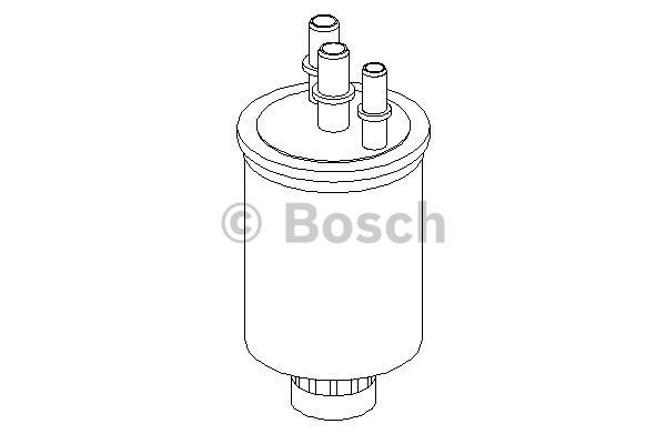 BOSCH Degvielas filtrs 1 457 434 442