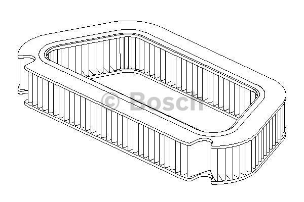 BOSCH Filtrs, Salona telpas gaiss 1 987 431 423