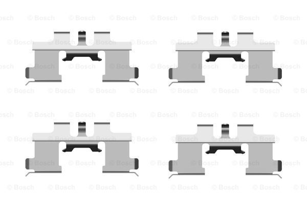 BOSCH Piederumu komplekts, Disku bremžu uzlikas 1 987 474 431