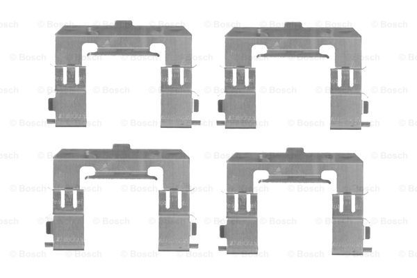 BOSCH Комплектующие, колодки дискового тормоза 1 987 474 450