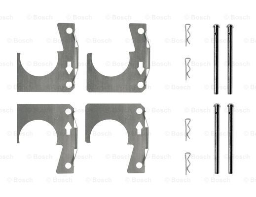 BOSCH Piederumu komplekts, Disku bremžu uzlikas 1 987 474 602
