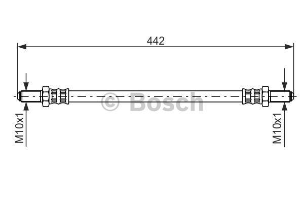 BOSCH Bremžu šļūtene 1 987 476 469