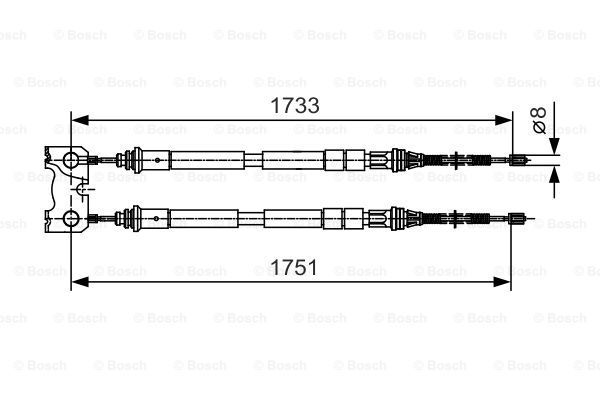 BOSCH Trose, Stāvbremžu sistēma 1 987 482 123