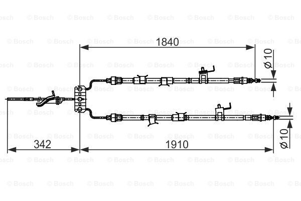 BOSCH Trose, Stāvbremžu sistēma 1 987 482 420