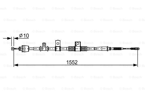 BOSCH Trose, Stāvbremžu sistēma 1 987 482 620