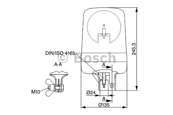 BOSCH Проблесковый маячок 7 782 334 009