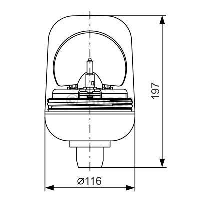 BOSCH Проблесковый маячок 7 782 334 021