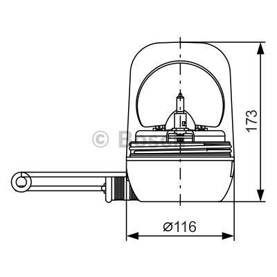 BOSCH Проблесковый маячок 7 782 372 021