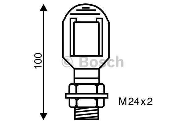 BOSCH Кронштейн 8 787 022 013