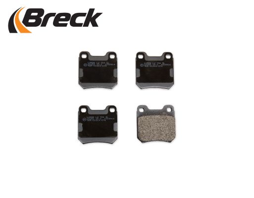 BRECK Комплект тормозных колодок, дисковый тормоз 21050 00 704 00