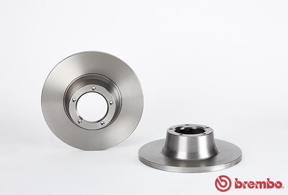 BREMBO Тормозной диск 08.3637.10