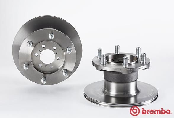 BREMBO Bremžu diski 08.5079.10