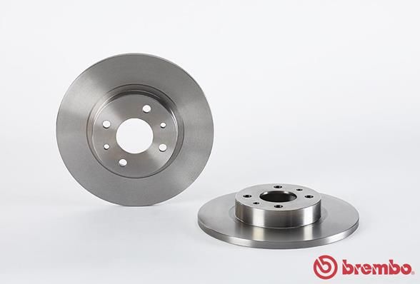 BREMBO Тормозной диск 08.5086.14