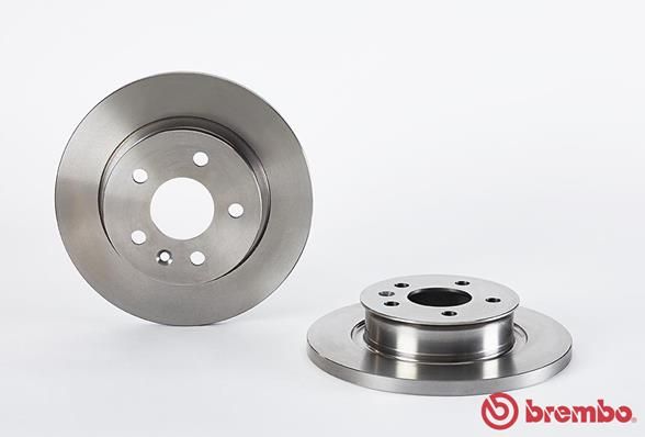 BREMBO Bremžu diski 08.5501.10