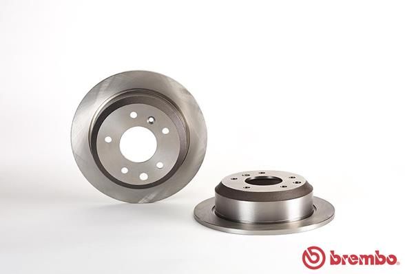 BREMBO Тормозной диск 08.5530.10