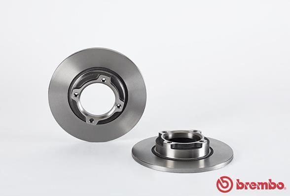 BREMBO Bremžu diski 08.6858.10