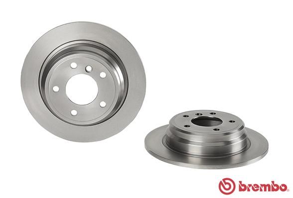 BREMBO Bremžu diski 08.6917.10