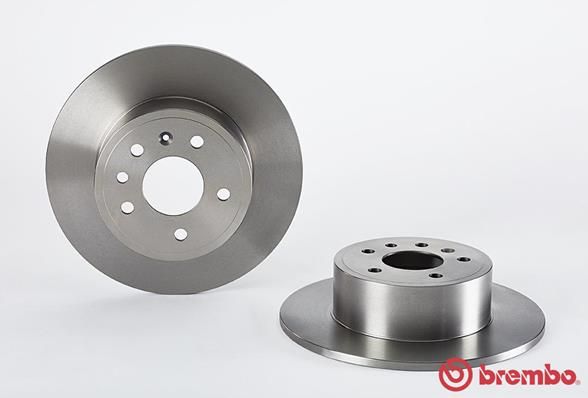 BREMBO Bremžu diski 08.7015.10