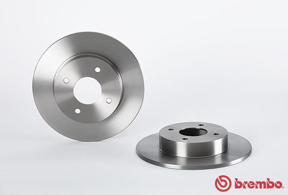 BREMBO Bremžu diski 08.9461.10