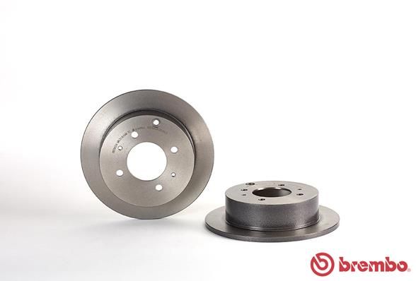 BREMBO Тормозной диск 08.A114.11