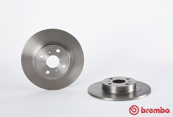 BREMBO Bremžu diski 08.A140.10