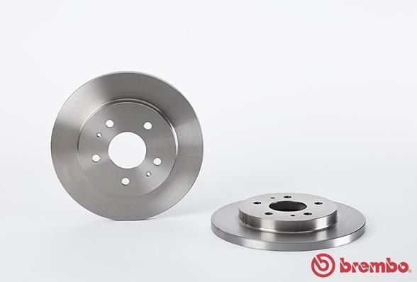 BREMBO Bremžu diski 08.A155.10