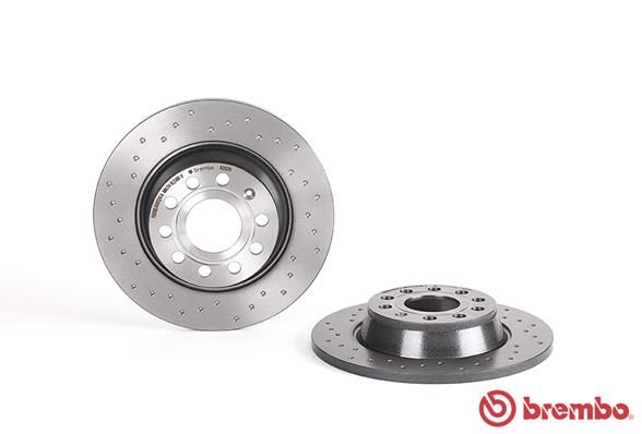 BREMBO Тормозной диск 08.A202.1X